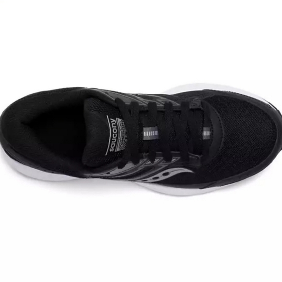 Saucony Womens sz 8.5 Blackand White Cohesion 13 RunningShoes - Picture 3 of 5